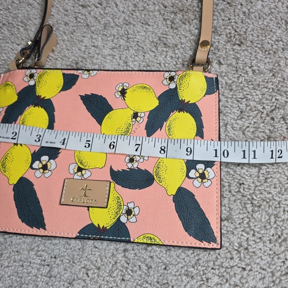 Carlota Crossbody Bag Lemon Print Purse - Picture 5 of 6
